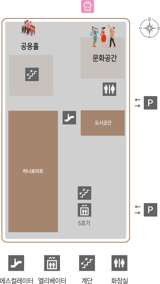 B1층 구조도